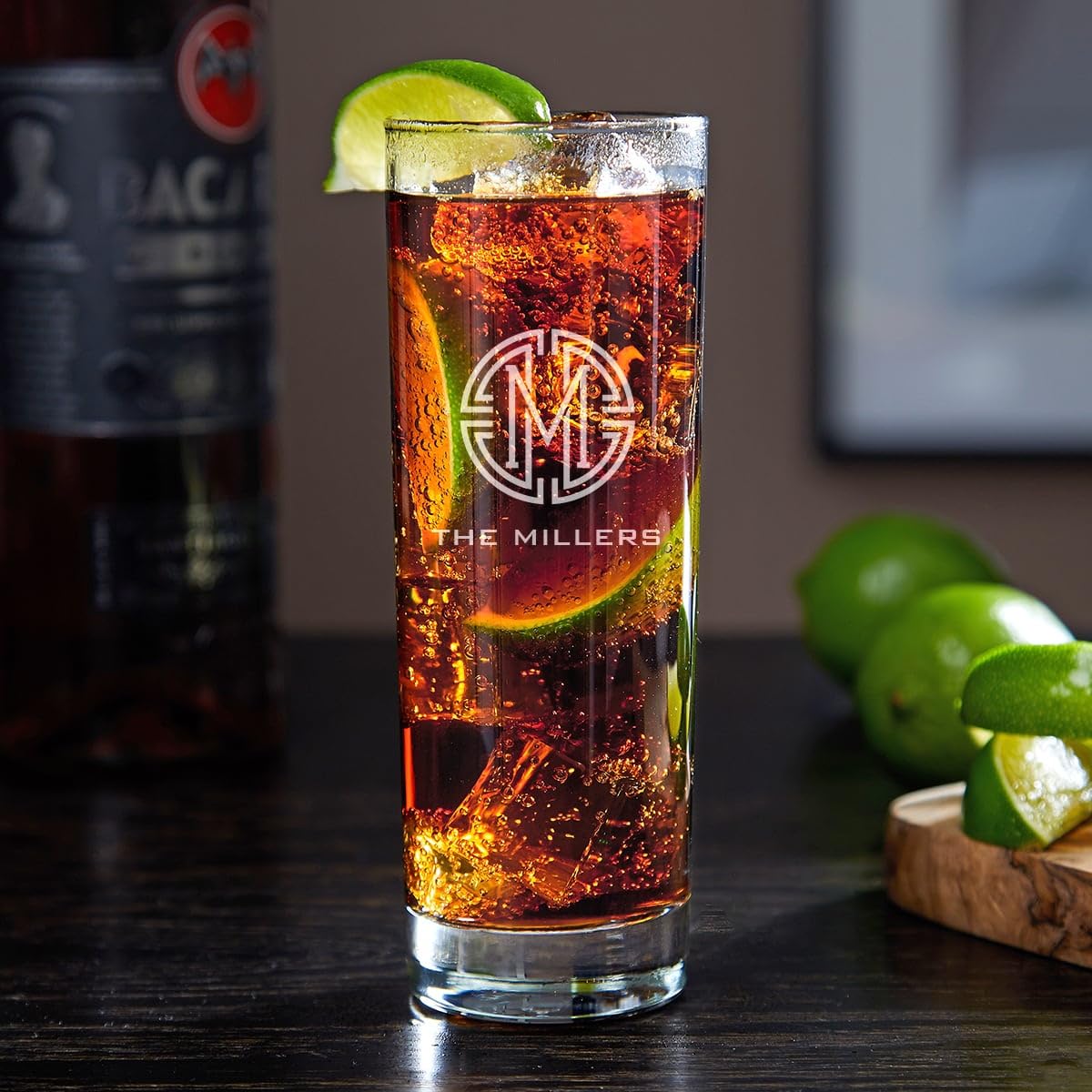 Personalized Rum And Coke Highball Glass (Custom Gift)