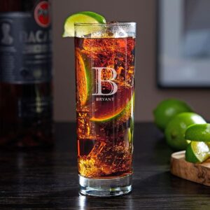 Personalized Rum And Coke Highball Glass (Custom Gift)