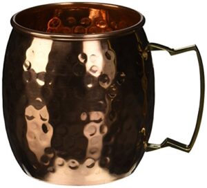 hand hammered moscow mule mug / cup 16 ounce (1, copper)