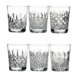 waterford connoisseur lismore heritage double old fashioned set of 6