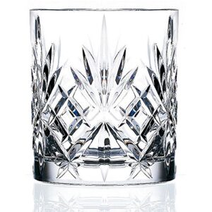 Lorenzo Melodia 6- Piece Double Old Fashioned Crystal Glasses Set