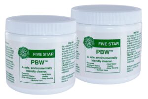 home brew ohio pbw by five star - 1 lb. (set of 2)