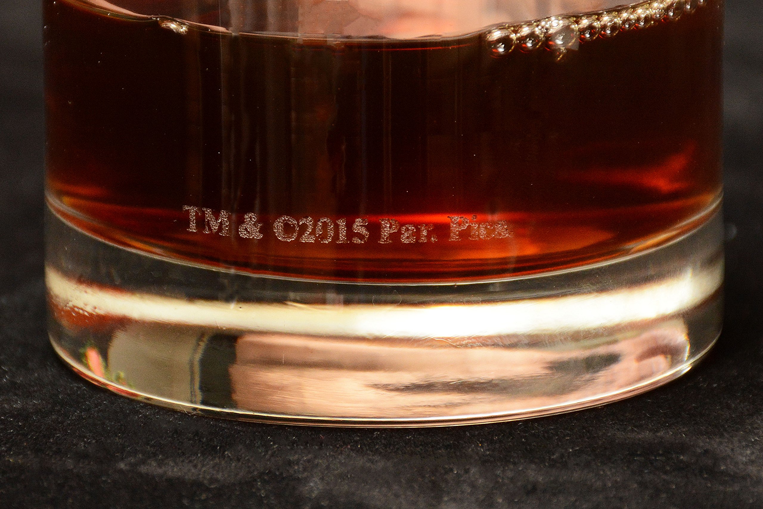 The Godfather & The Godmother Etched Whiskey Glass Set with Your Personalized Text - Officially Licensed, Premium Quality, Handcrafted Glassware, 11 oz Rocks Glass - Collectible Gift for GodParents