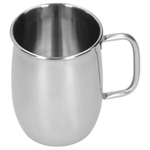 yosoo 1000ml stainless steel wine bar beer mug,water cup with handle, portable coffee cup drinkware,large capacity beer bar supplies