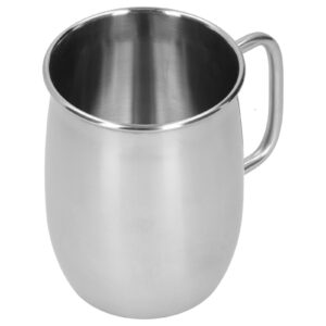 Yosoo 1000ml Stainless Steel Wine Bar Beer Mug,Water Cup with Handle, Portable Coffee Cup Drinkware,Large Capacity Beer Bar Supplies