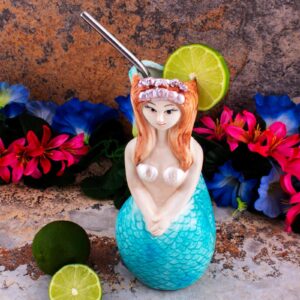 BARCONIC® TIKI DRINKWARE - 16 OUNCE - MERMAID