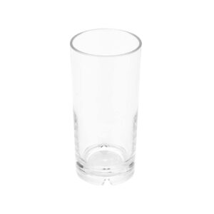 G.E.T. 9-1-SAN-CL-EC Cheers BPA-Free Plastic Highball Glasses, 9 Ounce, Clear, Small (Set of 4)