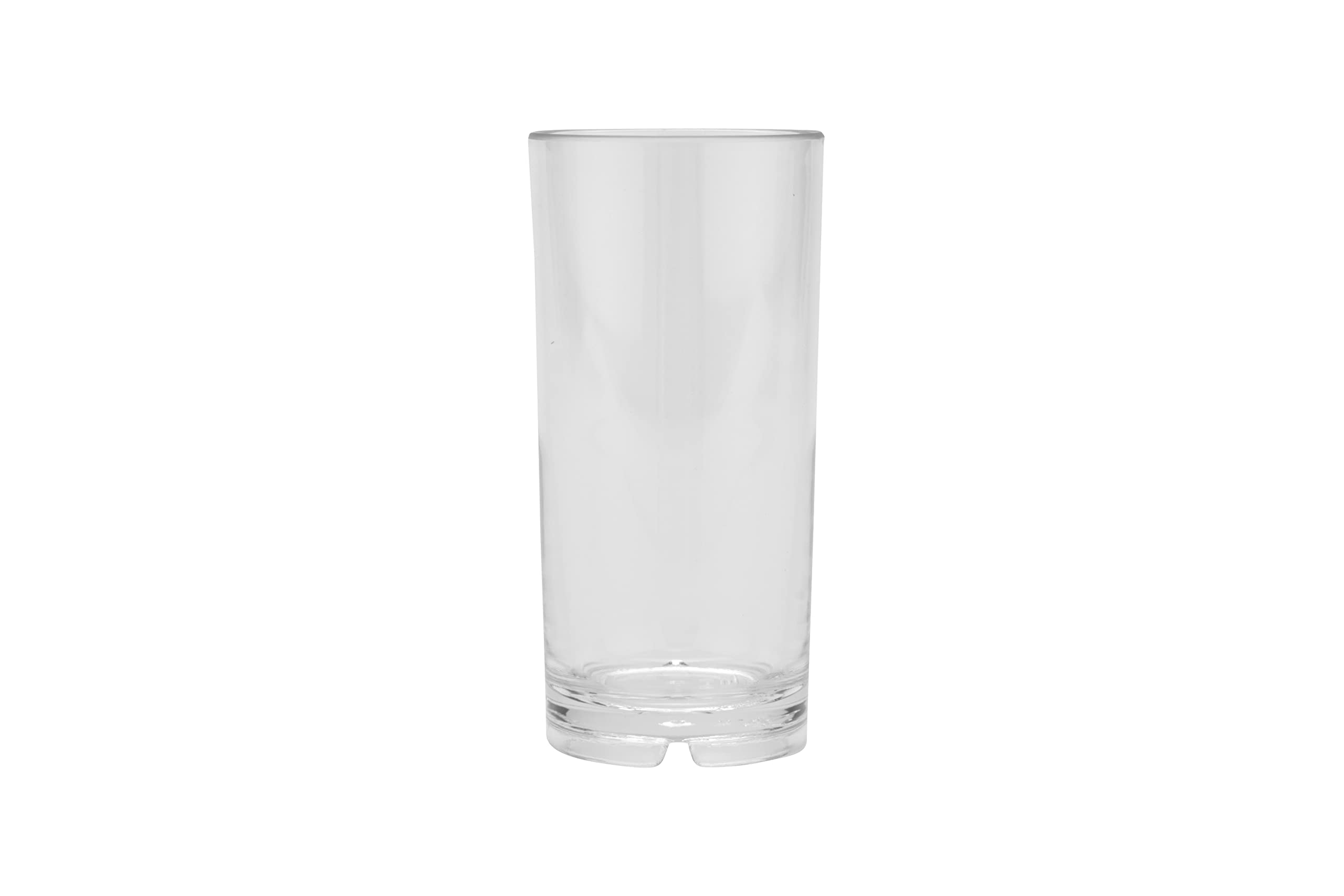 G.E.T. 9-1-SAN-CL-EC Cheers BPA-Free Plastic Highball Glasses, 9 Ounce, Clear, Small (Set of 4)