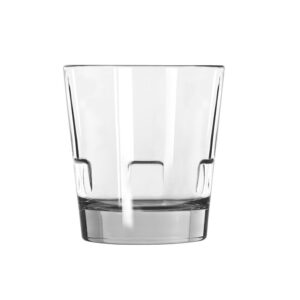 libbey 15963 optiva 12 ounce double old fashioned glass - 12 / cs