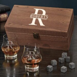homewetbar personalized official kentucky bourbon trail whiskey gift set (custom product)