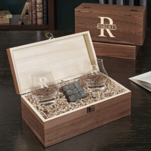 HomeWetBar Personalized Official Kentucky Bourbon Trail Whiskey Gift Set (Custom Product)