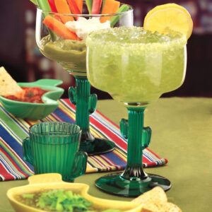 Libbey 3619JS Margaritas 12 Ounce Cactus Margarita Glass - 12 / CS