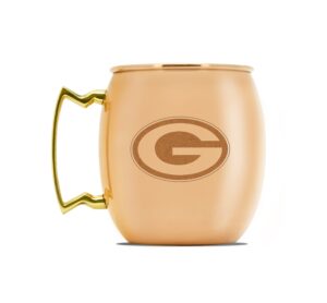 duck house nfl green bay packers 24oz copper moscow mule mug