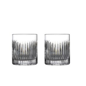 waterford short stories aras double old fashioned, set of 2