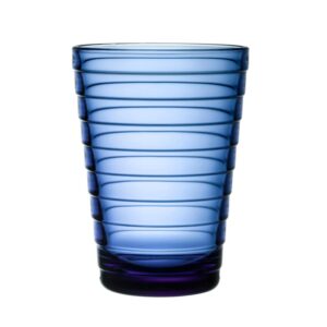 Iittala 1066653 Aino Aalto Highball Pair Set (2 Pieces), Ultramarine Blue