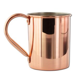 4 Pack - 13.5oz Tin-Lined Solid Copper Moscow Mule Mugs