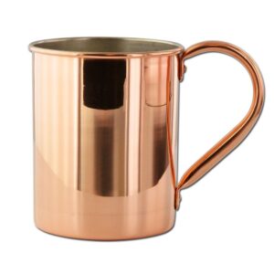 4 Pack - 13.5oz Tin-Lined Solid Copper Moscow Mule Mugs