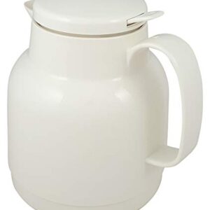 Helios Mondo Push Vacuum Jug White 1 Litre