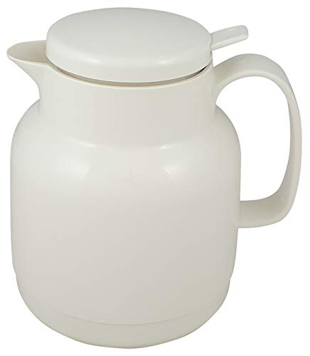 Helios Mondo Push Vacuum Jug White 1 Litre