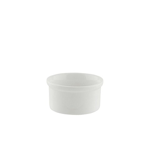 10 Strawberry Street Whittier 2.5"/2 Oz Rim Cup, Set of 6, White