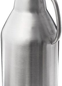 64oz Vacuum Insulated Double Walled Stainless Steel Growler wit...
