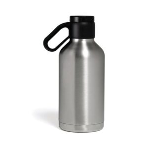 rabbit insulated beverage growler, 64 ounce, stainless steel