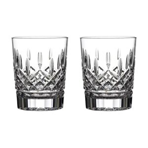 waterford crystal lismore double old fashioned, set of 2
