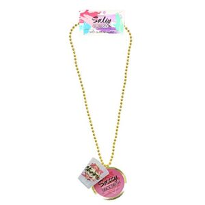 Pavilion Gift Company - 12236 Pavilion Gift Company Sassy Since Birth Shot Glass Necklace, 1.75 Oz, Pink