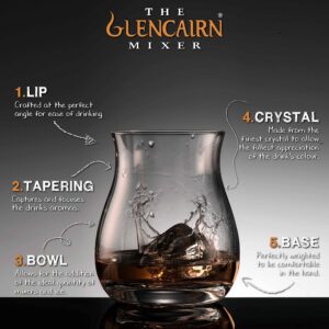 Glencairn Crystal Canadian Whisky Glass, Set of 2