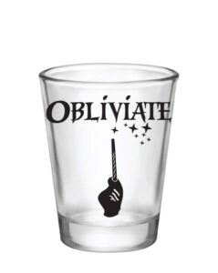 go frozen obliviate shot glass-wizard gifts-birthday shot glass