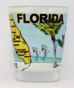 florida the sunshine state all-american collection shot glass