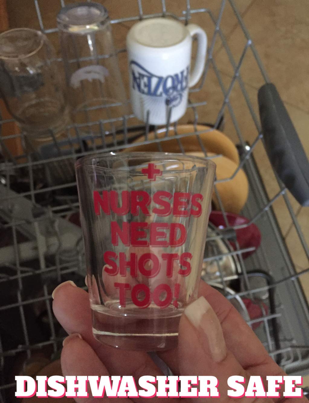 GO FROZEN Nurse/Nursing Shot Glass-Nurses Need Shots Too-Nurse Gifts Under 10 Dollars