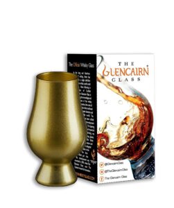 glencairn gold whisky glass in gift carton