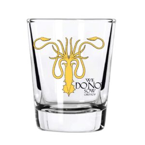 Game of Thrones Shot Glasses 4-Pack (Stark, Targaryen, Lannister, Greyjoy)