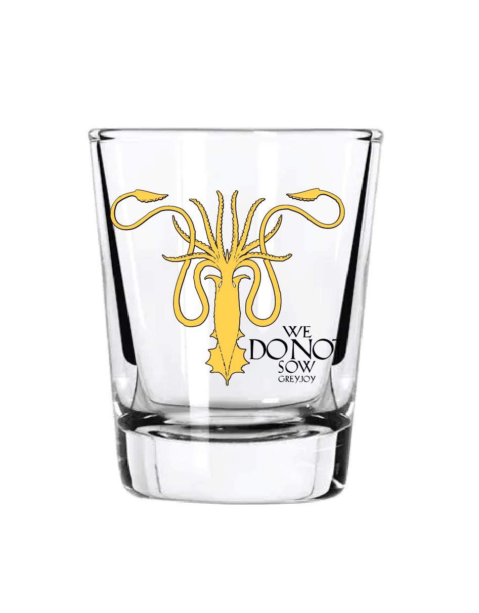 Game of Thrones Shot Glasses 4-Pack (Stark, Targaryen, Lannister, Greyjoy)