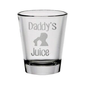 daddy's juice shot glass