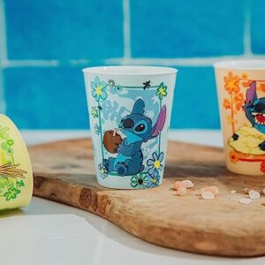 Disney Lilo & Stitch Tropical 2-Ounce Plastic Mini Cups | Set of 4