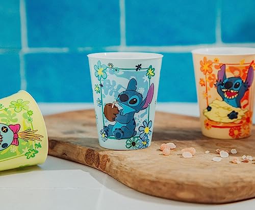 Disney Lilo & Stitch Tropical 2-Ounce Plastic Mini Cups | Set of 4