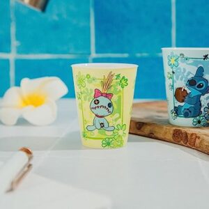 Disney Lilo & Stitch Tropical 2-Ounce Plastic Mini Cups | Set of 4