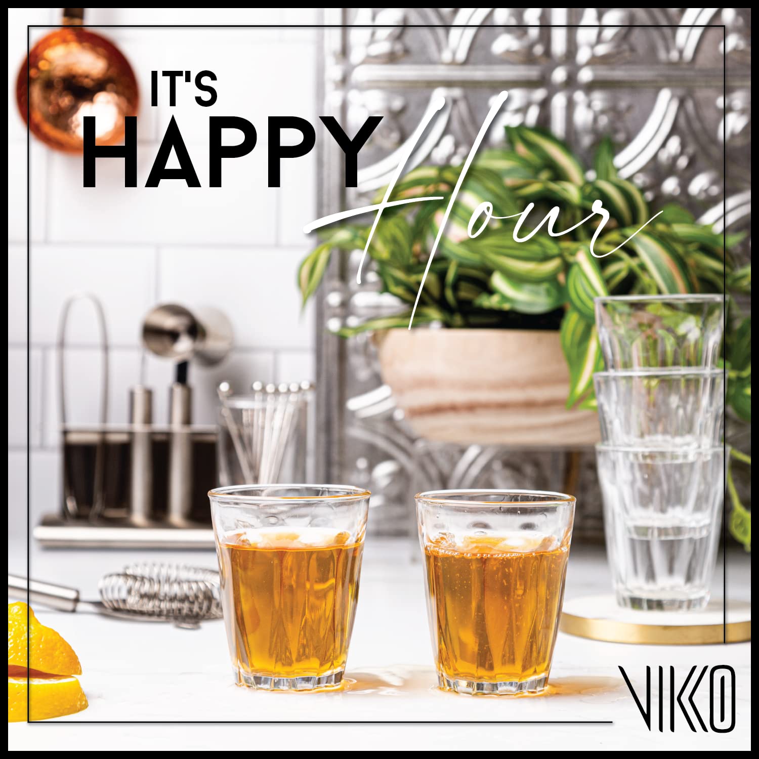 Vikko 3.75 Ounce Shot Glasses, Set of 6 Small Liquor and Spirit Glasses, Durable Tequila Bar Glasses For Alcohol and Espresso Shots, 6 Piece Large Shooter Glass Set
