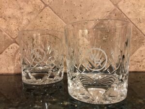 woodford reserve glasses (set of 2)