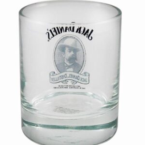 Jack Daniels Cameo Design Glass Shot Glass 2 Ounce