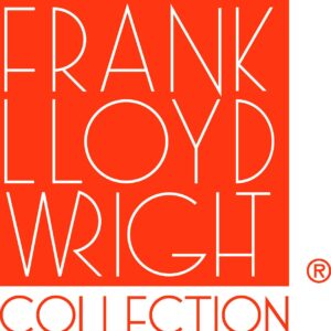 Frank Lloyd Wright DOF Double Old Fashioned Glass 14-Ounce (Gift Boxed Set of 2, April Showers)