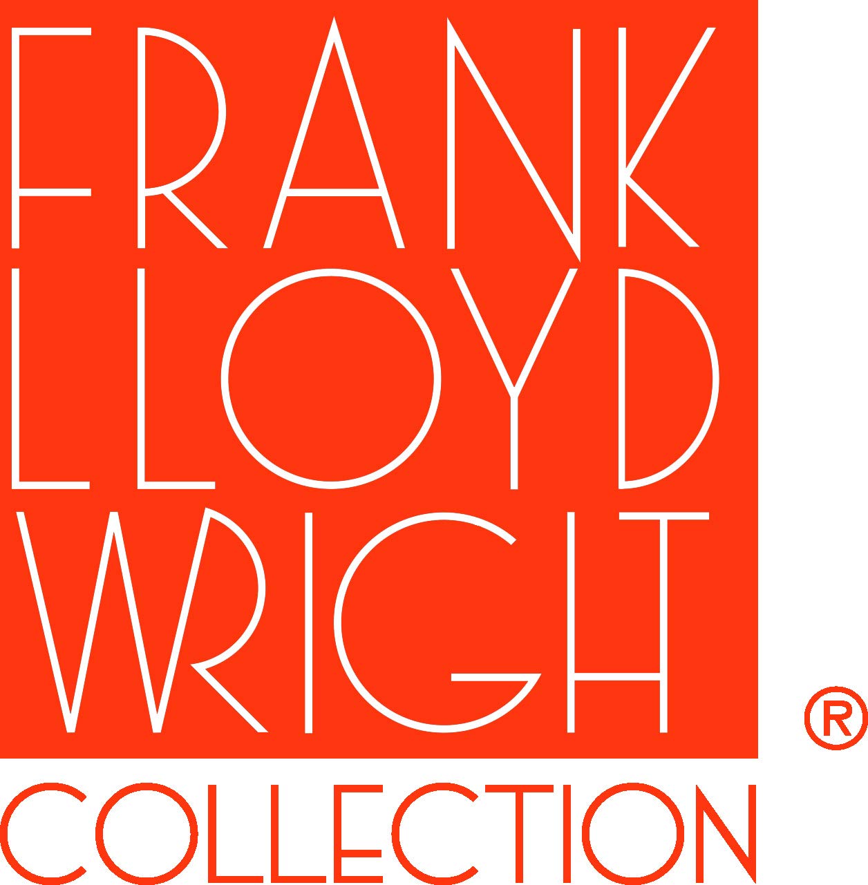 Frank Lloyd Wright DOF Double Old Fashioned Glass 14-Ounce (Gift Boxed Set of 2, April Showers)