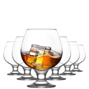 lav Brandy Snifters Set of 6 - Cognac Glasses 13.25 Oz - Brandy Glasses ...