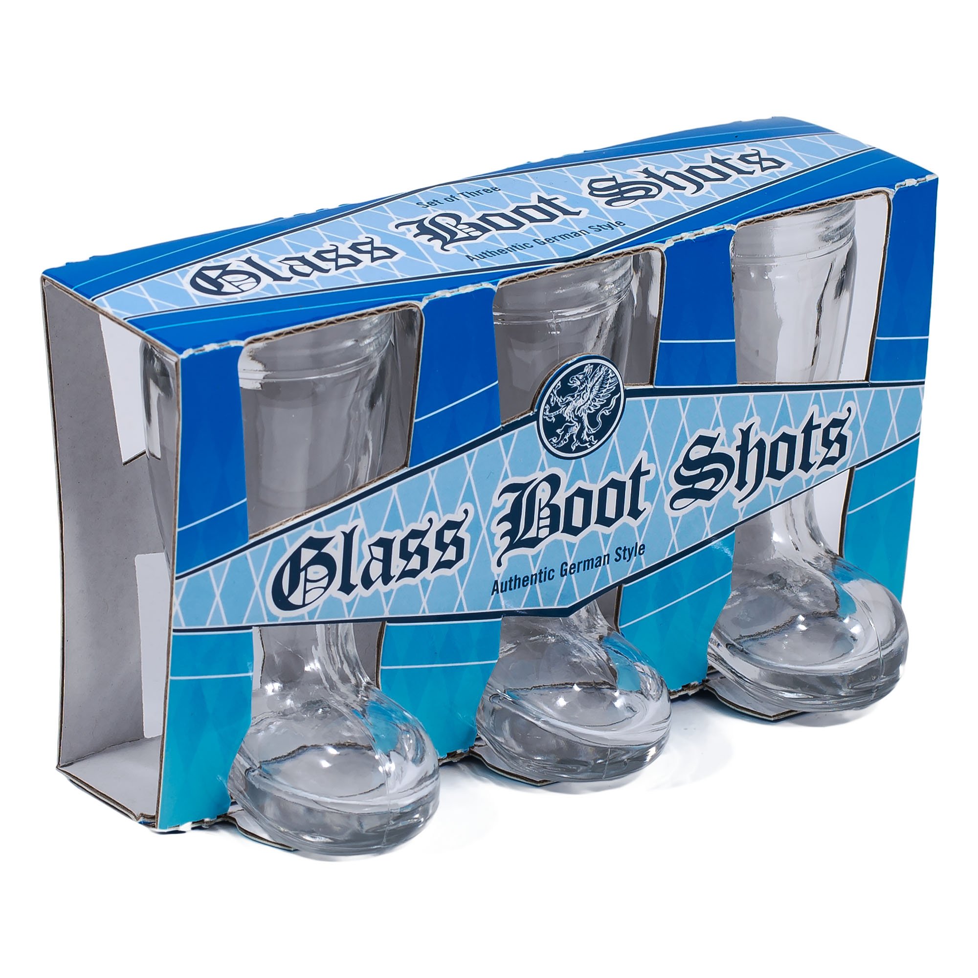 Shot Glass Beer Boot, Gift Set of 3