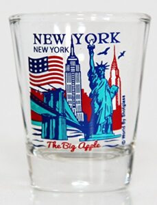 new york great american cities collection shot glass