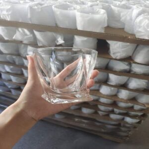 Twist Style Heavy Whiskey Glasses, 10 oz Each, Set of 4 for Bourbon, Cocktails, Old Fashions Drinks