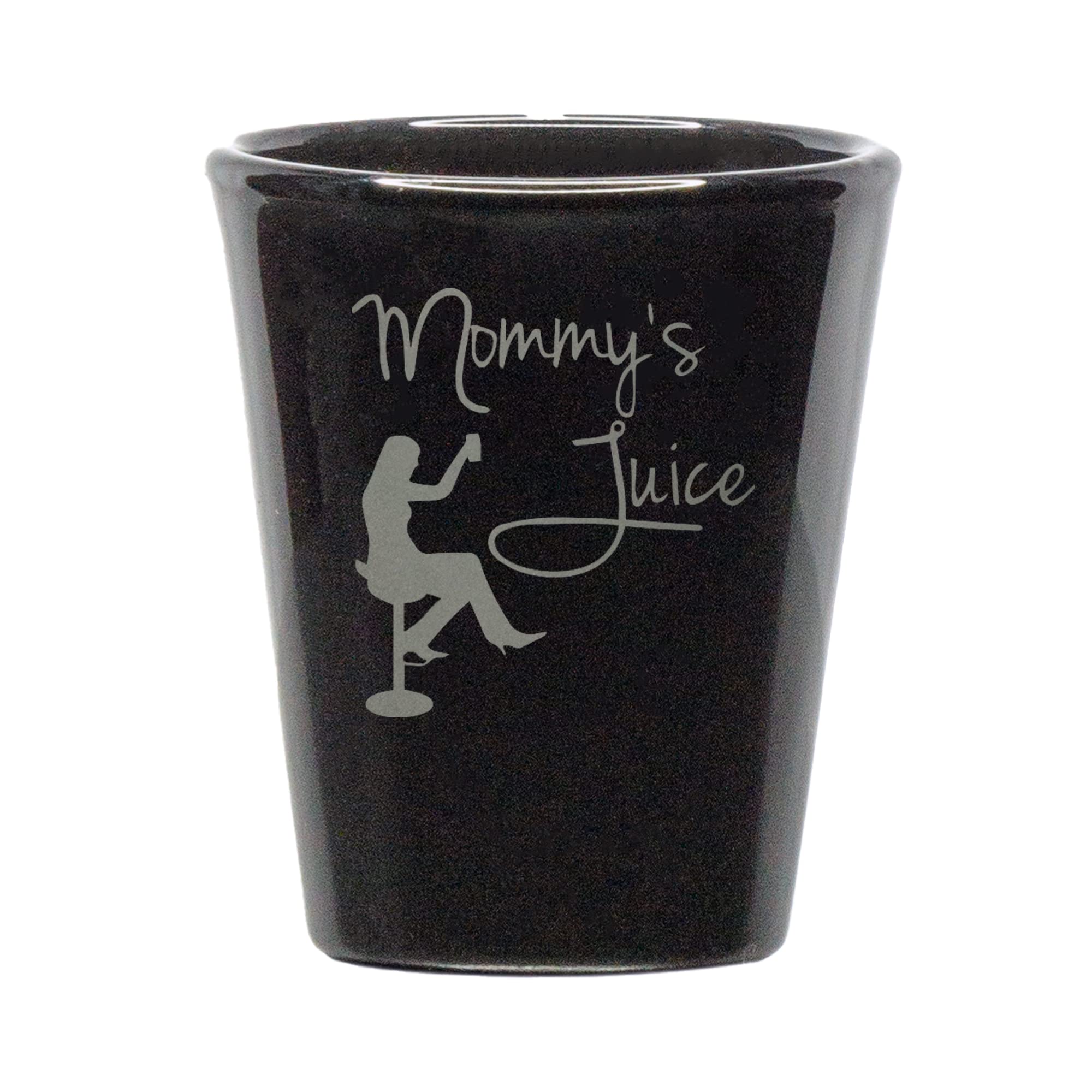 Mommy's Juice Shot Glass (Black)