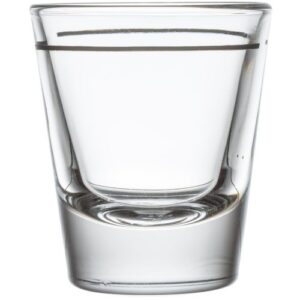 libbey 5120/a0007 lined 1.5 ounce whiskey glass - dozen
